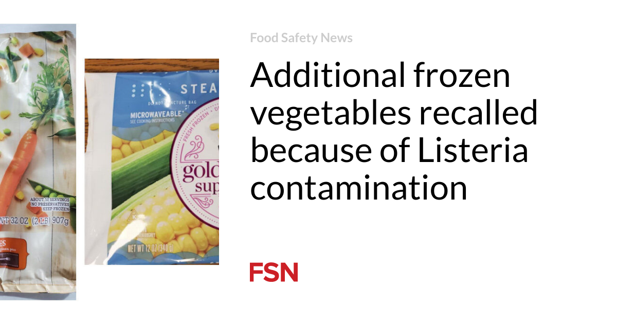 Green giant tj frozen veggies recalled over listeria concerns