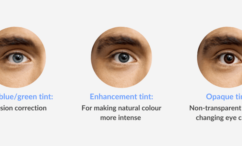 Colored contacts can damage eyes
