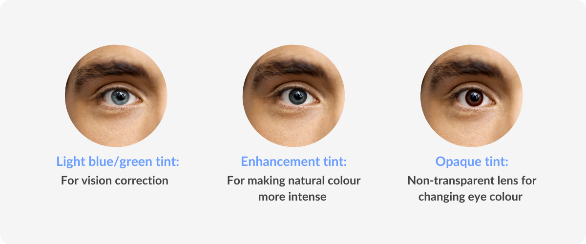 Colored contacts can damage eyes