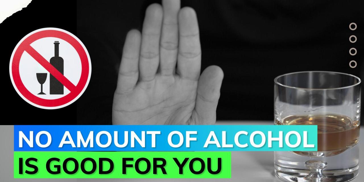 Experts throw cold water on study that recommended no alcohol