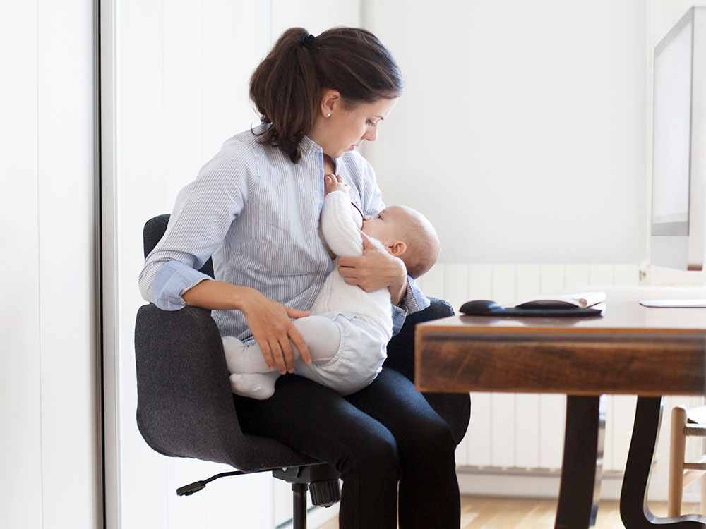 Breastfeeding work baby workplaces friendly waterloo workplace doing business stressful returning having after may