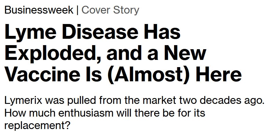 Lyme disease vaccine update