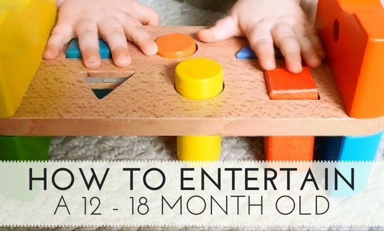 6 easy ways to entertain your baby and your toddler