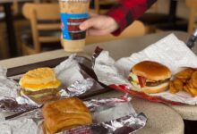 How unhealthy is wendys new breakfast menu