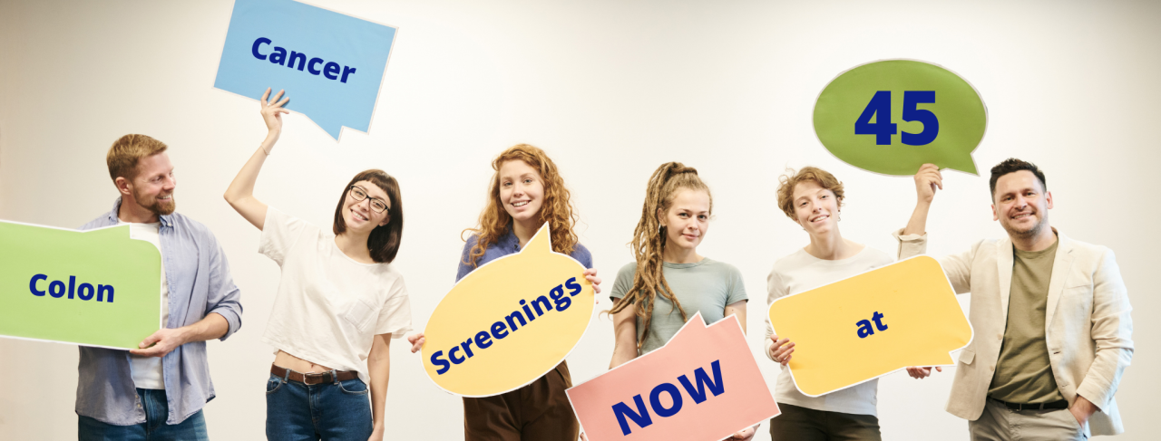 Colon cancer screenings at age 45