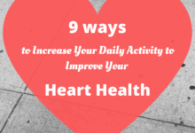 Being active for 20 minutes a day can help you stay heart healthy