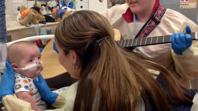 Musical pacifiers help infants in hospital ward