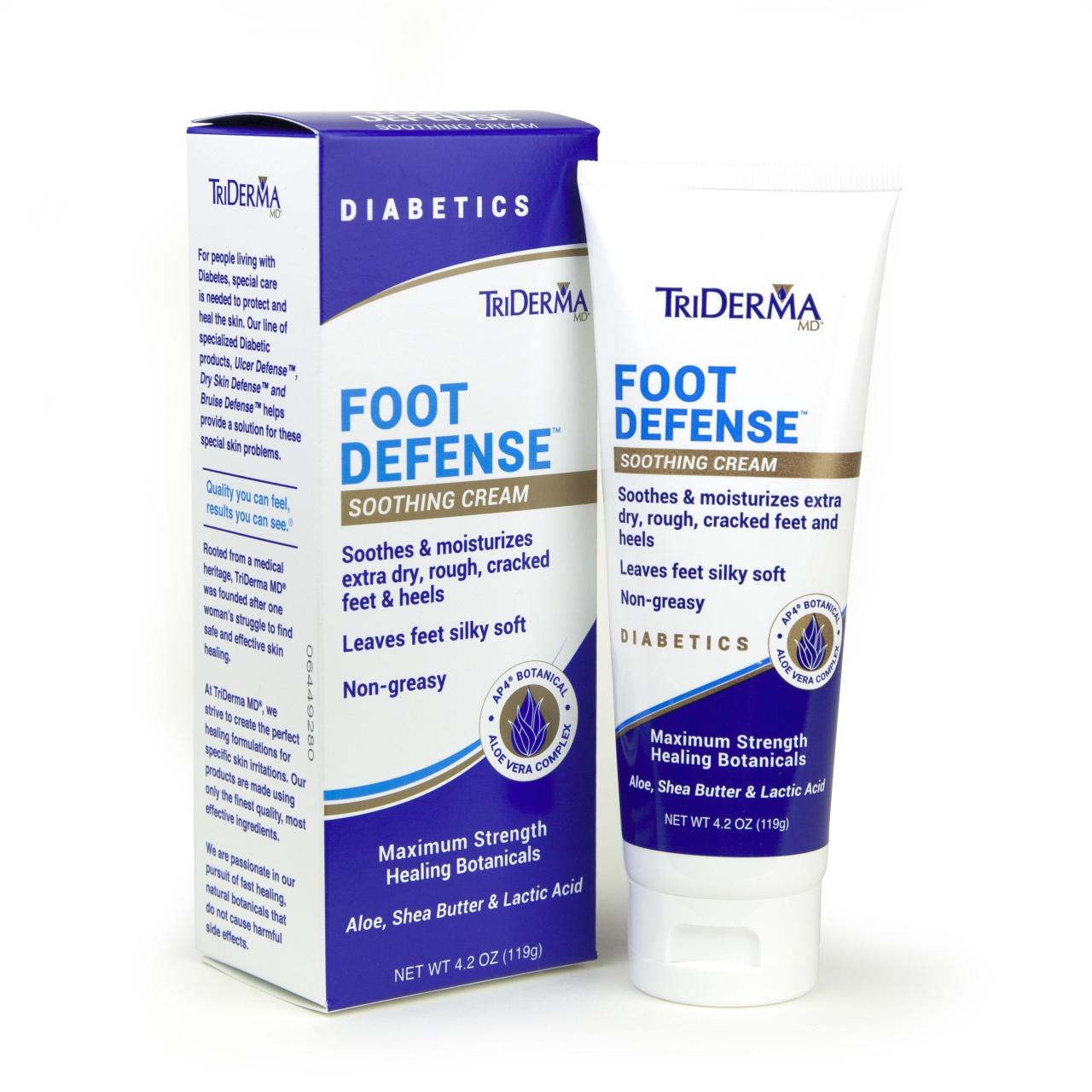 Selfcare Plus Diabetic Foot Cream - 5 oz Patented Lotion for Dry ... We tried it diabetic foot creams