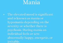 What is mania in bipolar