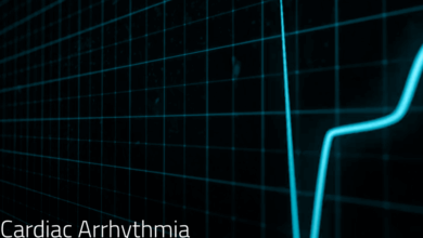 Arrhythmia electrical activity circular pattern