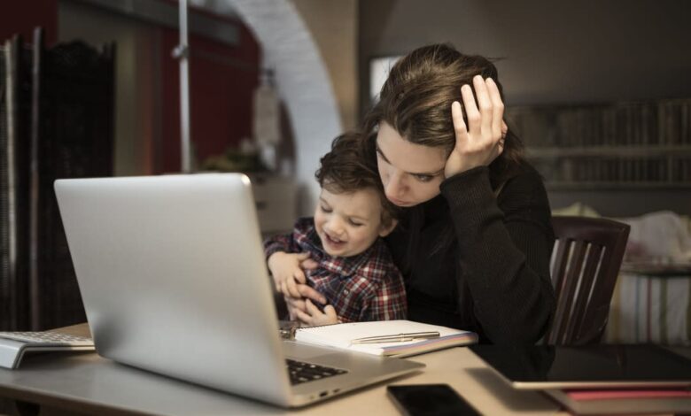 Parents on the job frontline workers