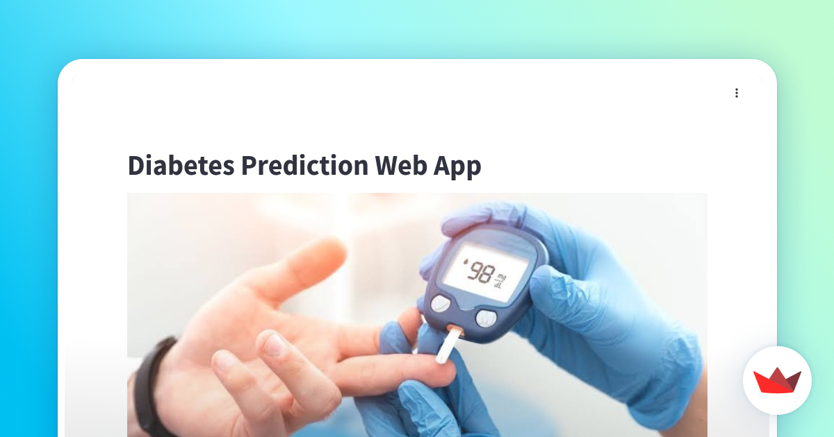 App predict diabetes before blood sugar levels