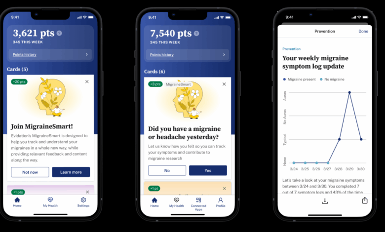Migraine app helps people with migraines