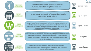 What are the phases of clinical trials