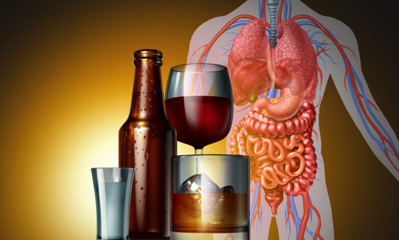 Alcoholic drinks kill good mouth bacteria but leave the bad