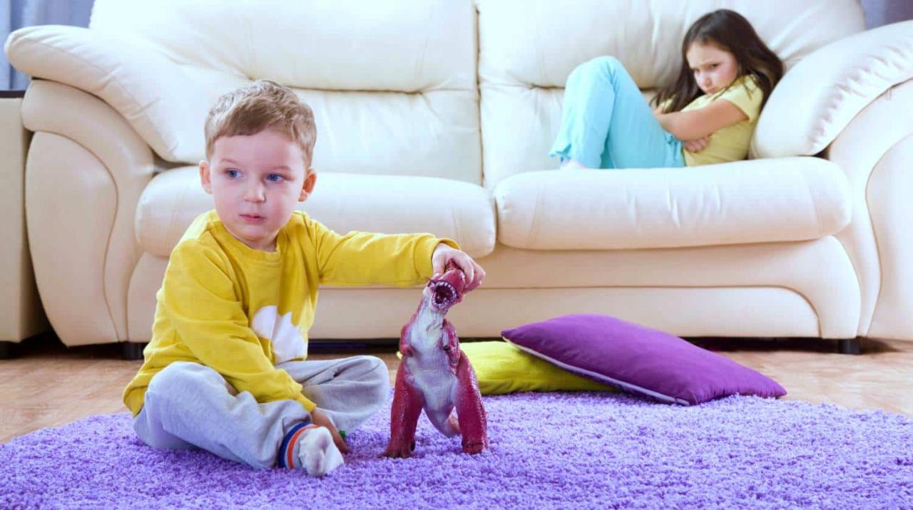 New baby blues stress sibling rivalry
