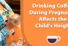 Drinking caffeine during pregnancy associated with slightly lower birth weights