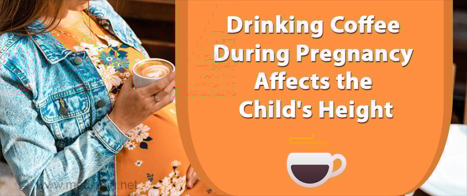 Drinking caffeine during pregnancy associated with slightly lower birth weights