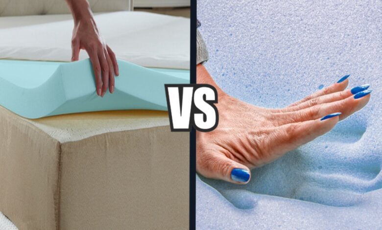 Memory foam vs gel memory foam mattresses