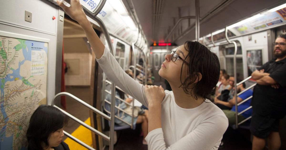 Subway bacteria infographics Lots of germs on subway most harmless
