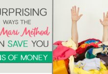 Why tidying up like marie kondo is good for your health and your wallet