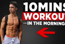 10 minute morning workout