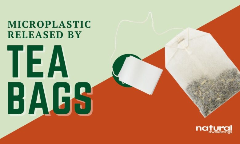 Microplastics released into cup of tea