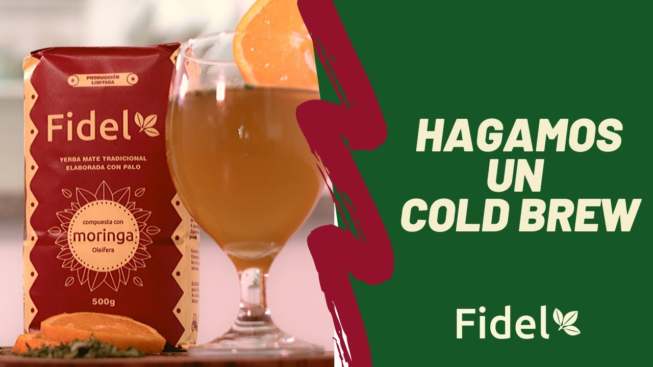 Yerba mate cold brew