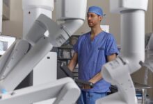 Robotic surgery for lung cancer