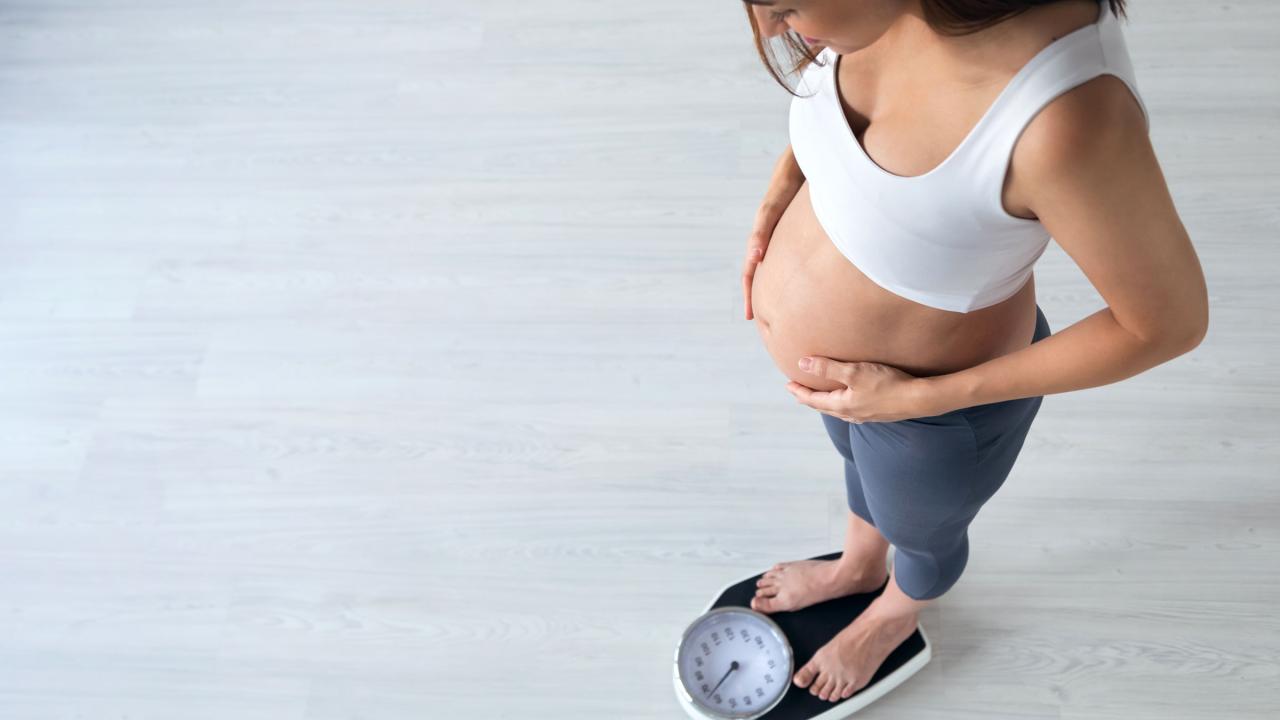 Weight before pregnancy bigger factor than weight gained during pregnancy