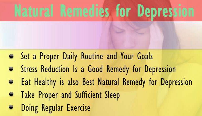 Natural remedies depression and memory loss