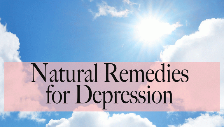 Depression Natural remedies depression and memory loss