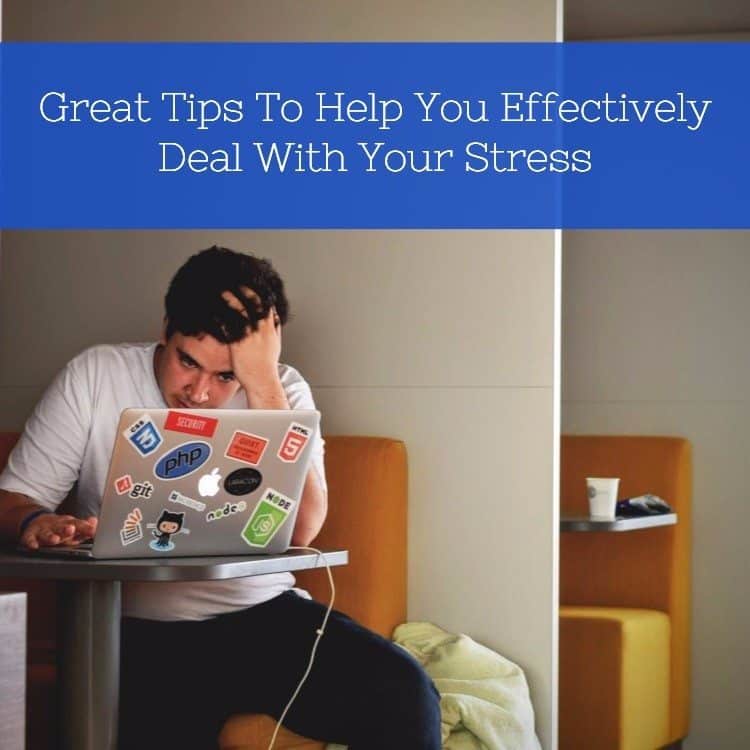Calm infographic stressed When staying informed is stressing you out try these simple tips