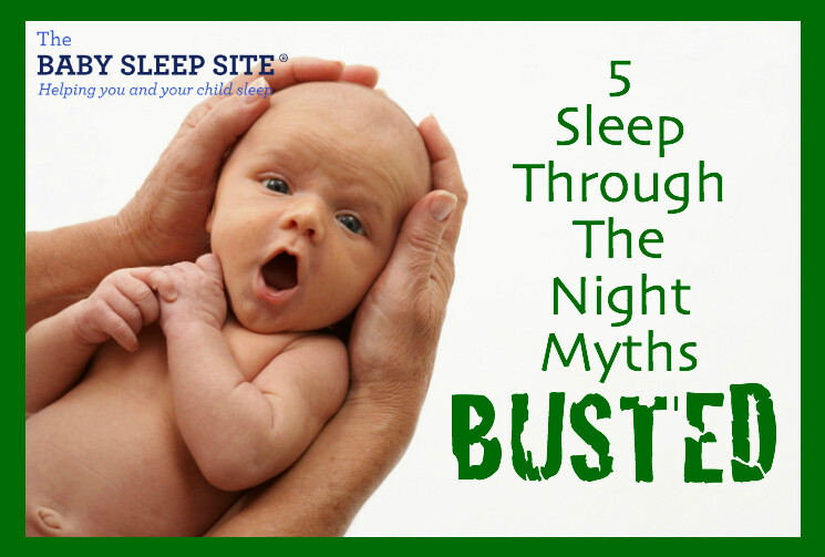 Sleep night through myths sleeping babies baby