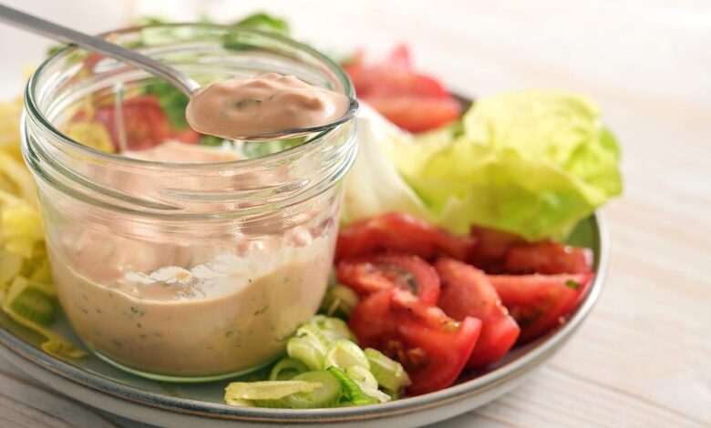 Spicy salad dressing 2
