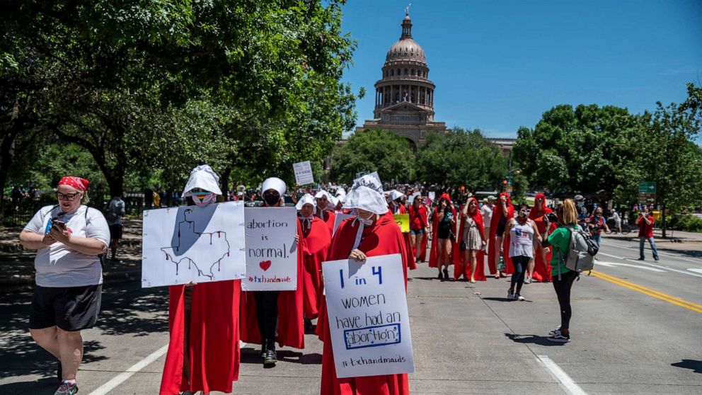What has happened in texas since abortion law went into effect