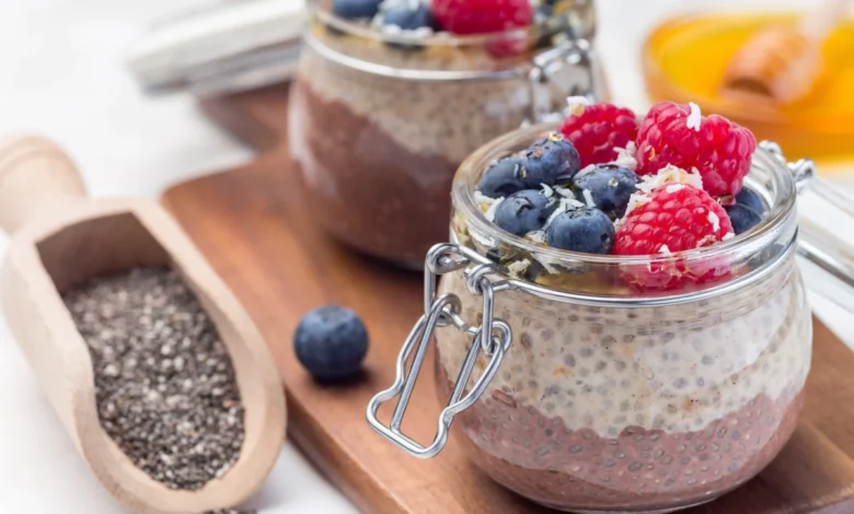 Chocolate Peanut Butter Chia Pudding Chocolate Peanut Butter Chia Pudding