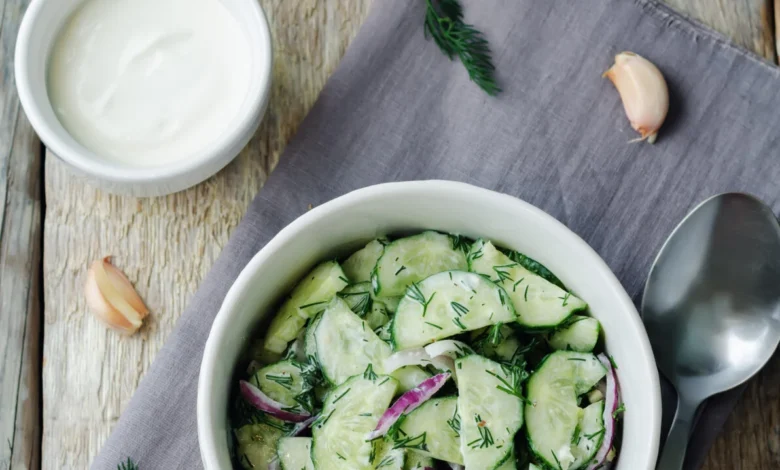 Creamy Cucumber Salad Creamy Cucumber Salad