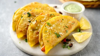 Crispy Oven-Baked Black Bean Tacos
