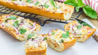 French Bread BBQ Chicken Pizza