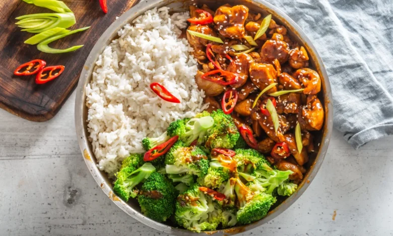 Honey Garlic Teriyaki Chicken Bowls Honey Garlic Teriyaki Chicken Bowls