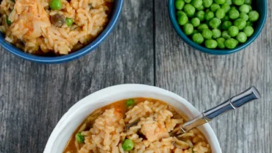 Instant Pot Mushroom Risotto with Chicken